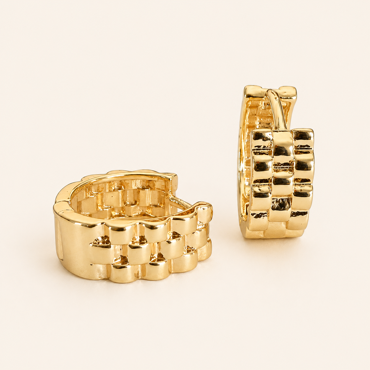 Aurielle Muse Huggie Earrings