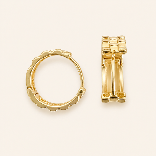 Aurielle Muse Huggie Earrings