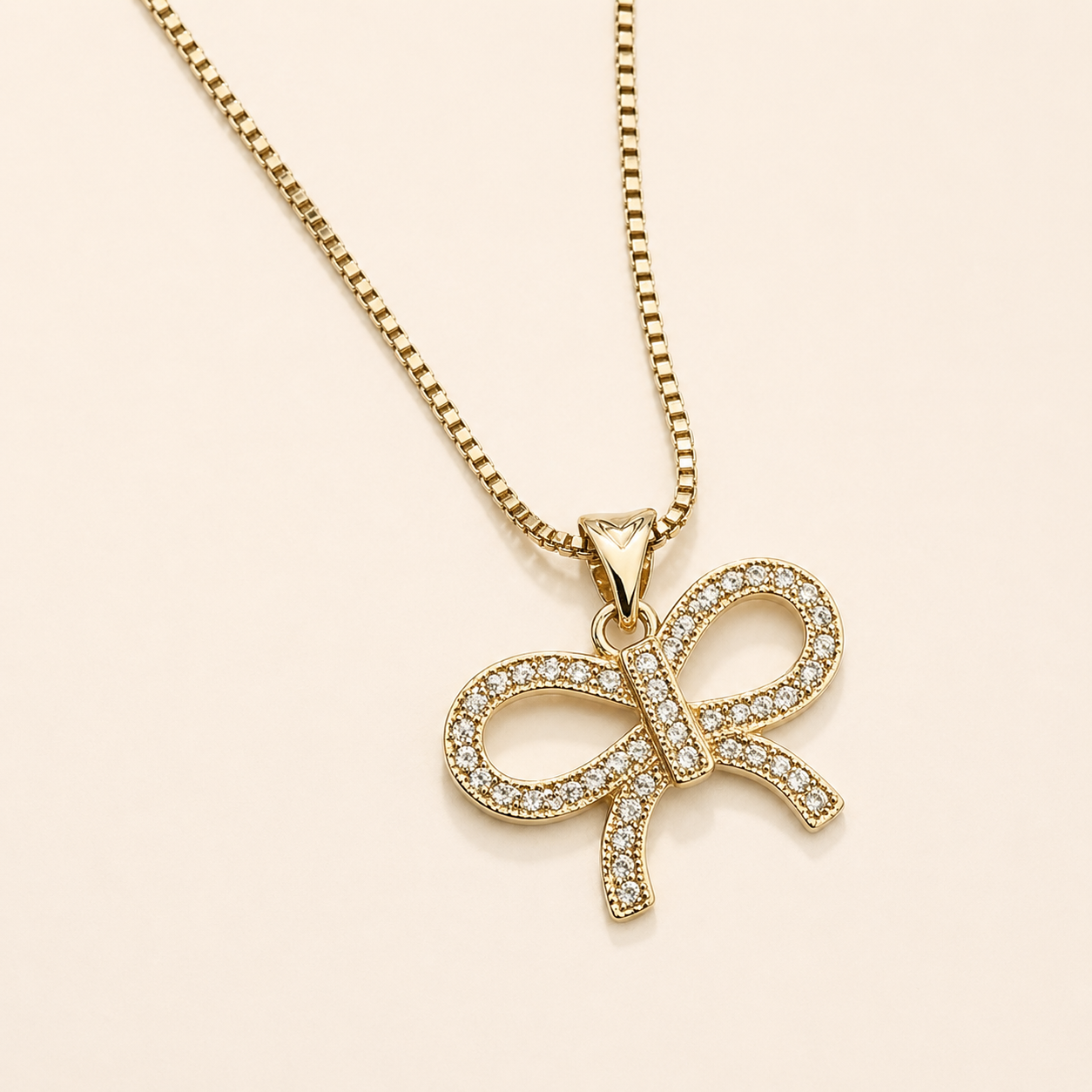 Eternal Bow Necklace