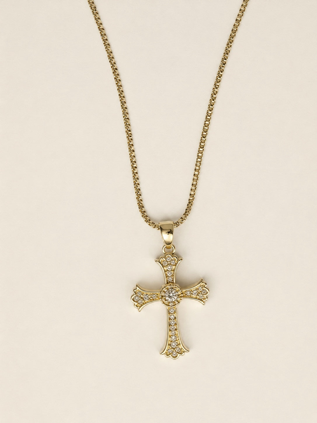 Aurelia Sancta Cross Necklace