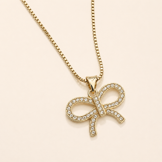 Eternal Bow Necklace