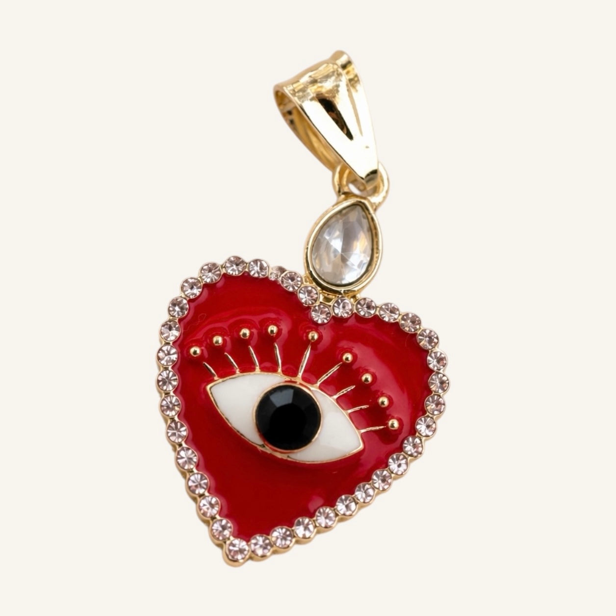 Sacred Eye Heart Pendant