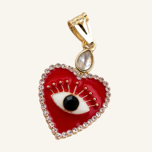 Sacred Eye Heart Pendant