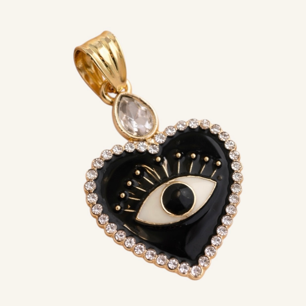 Sacred Eye Heart Pendant