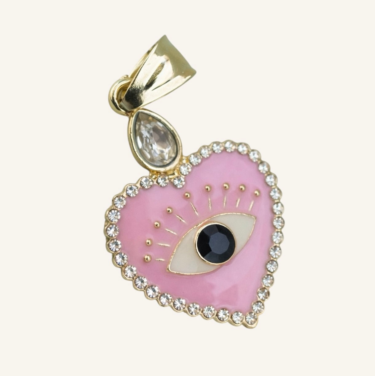 Sacred Eye Heart Pendant