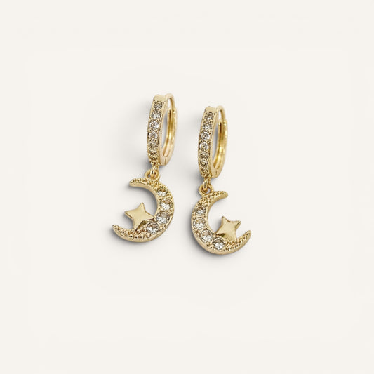 Celestia Moon Earrings