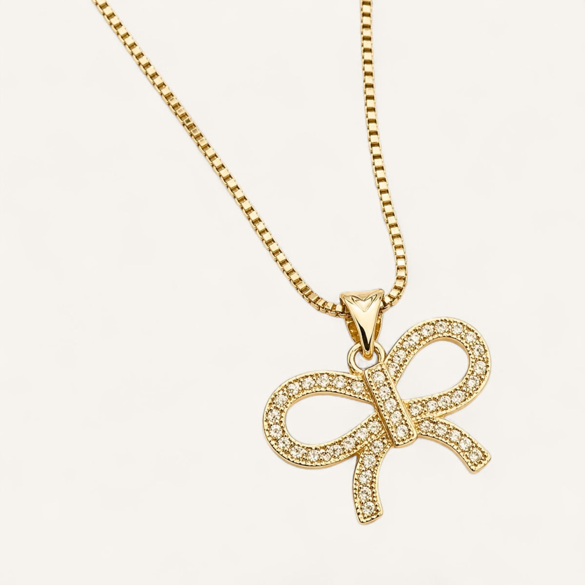 Eternal Bow Necklace