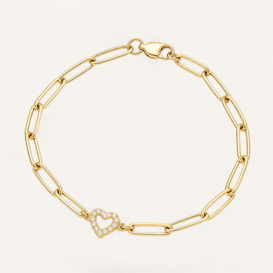 Lumière Heart Bracelet